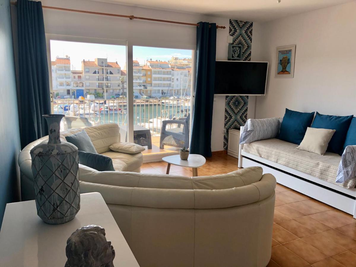 Appartement 80 M2,Port Rhodes D-2 Chambres, Terrasse Panoramique, Vue Sur Le Canal Principal D'艾姆布里亚布拉瓦 外观 照片